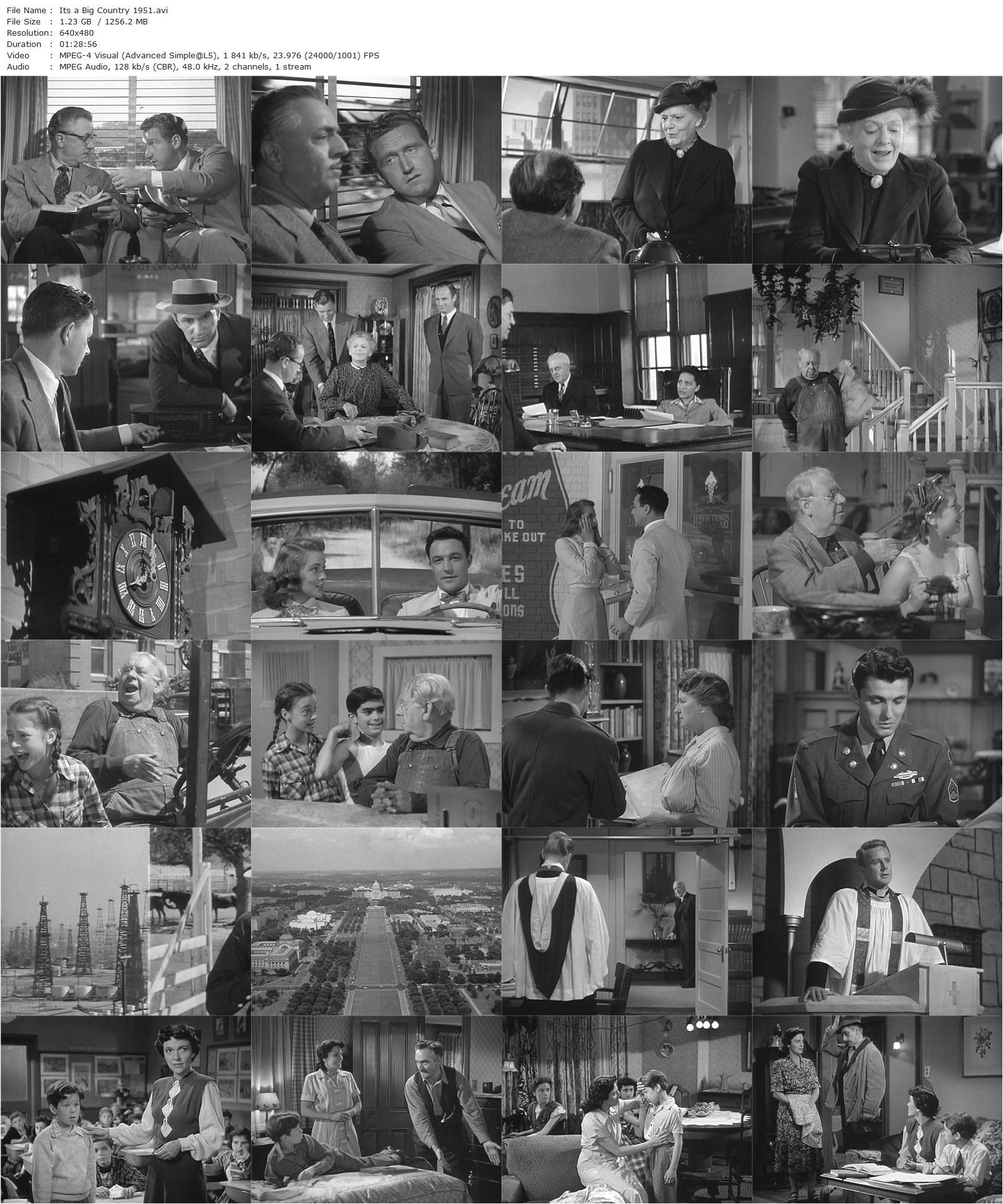 It’s a Big Country: An American Anthology (1951) Clarence Brown, Don Hartman, Ethel Barrymore, Keefe Brasselle, Gary Cooper-poster