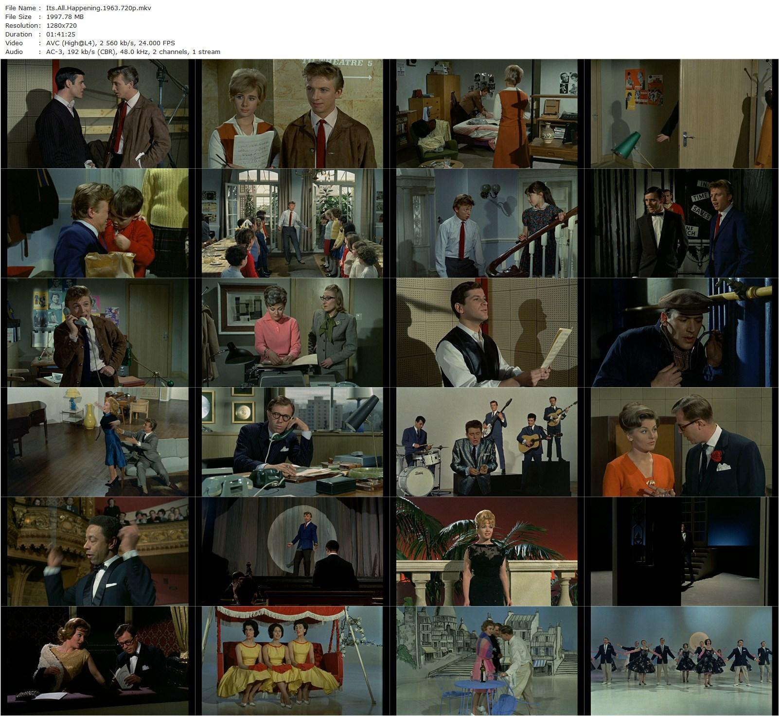 It’s All Happening (1963) Don Sharp, Tommy Steele, Michael Medwin, Angela Douglas-poster