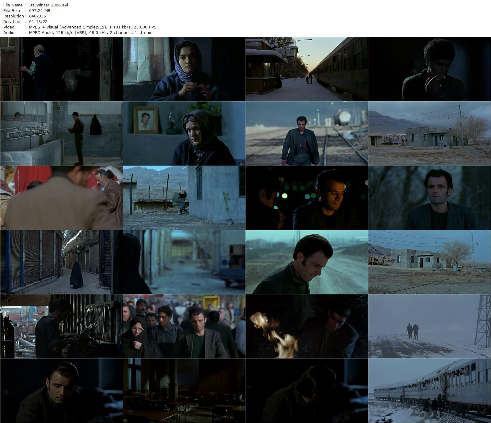 It’s Winter AKA Zemestan (2006) Rafi Pitts, Mitra Hajjar, Ali Nicksaulat, Said Orkani-poster