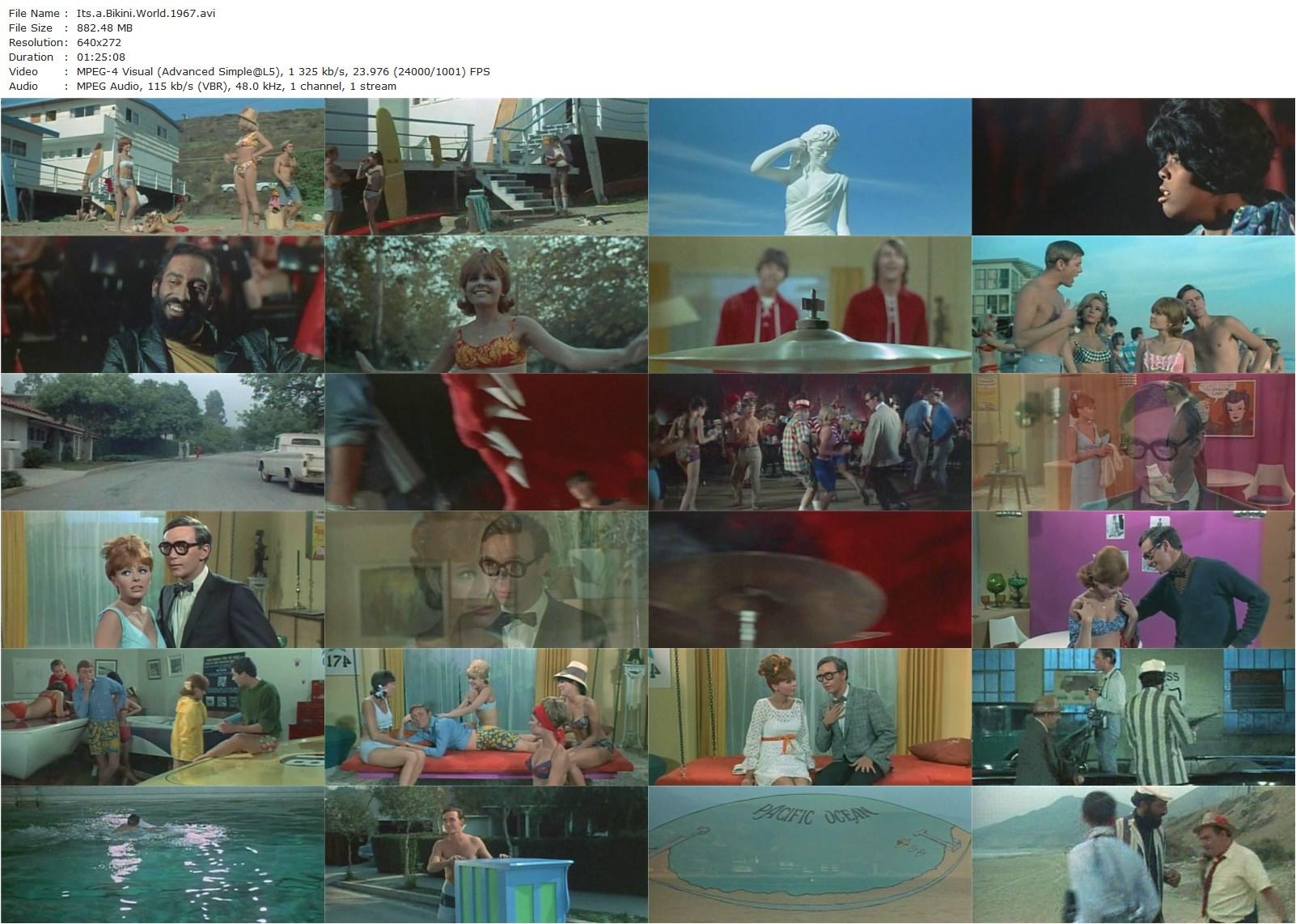 It’s a Bikini World (1967) Stephanie Rothman, Deborah Walley, Tommy Kirk, Bobby Pickett-poster