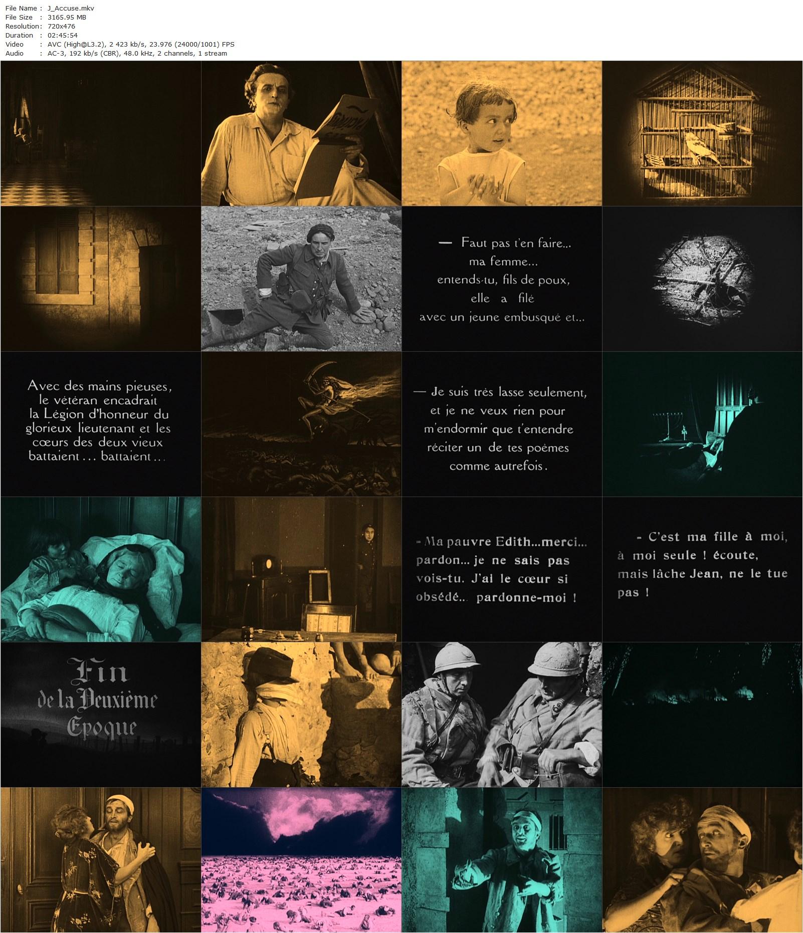 I Accuse AKA J’accuse (1919) Abel Gance, Romuald Joubé, Maxime Desjardins, Séverin-Mars-poster