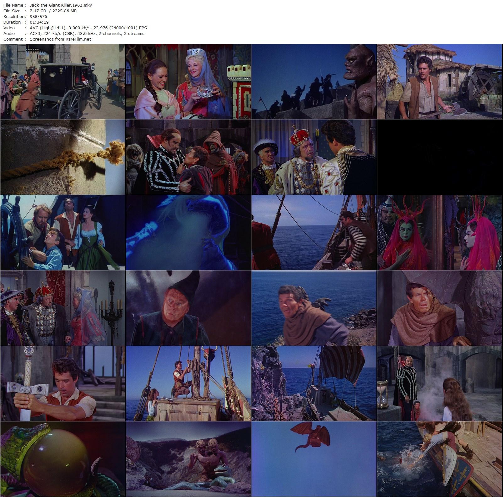 Jack the Giant Killer (1962) Nathan Juran-poster