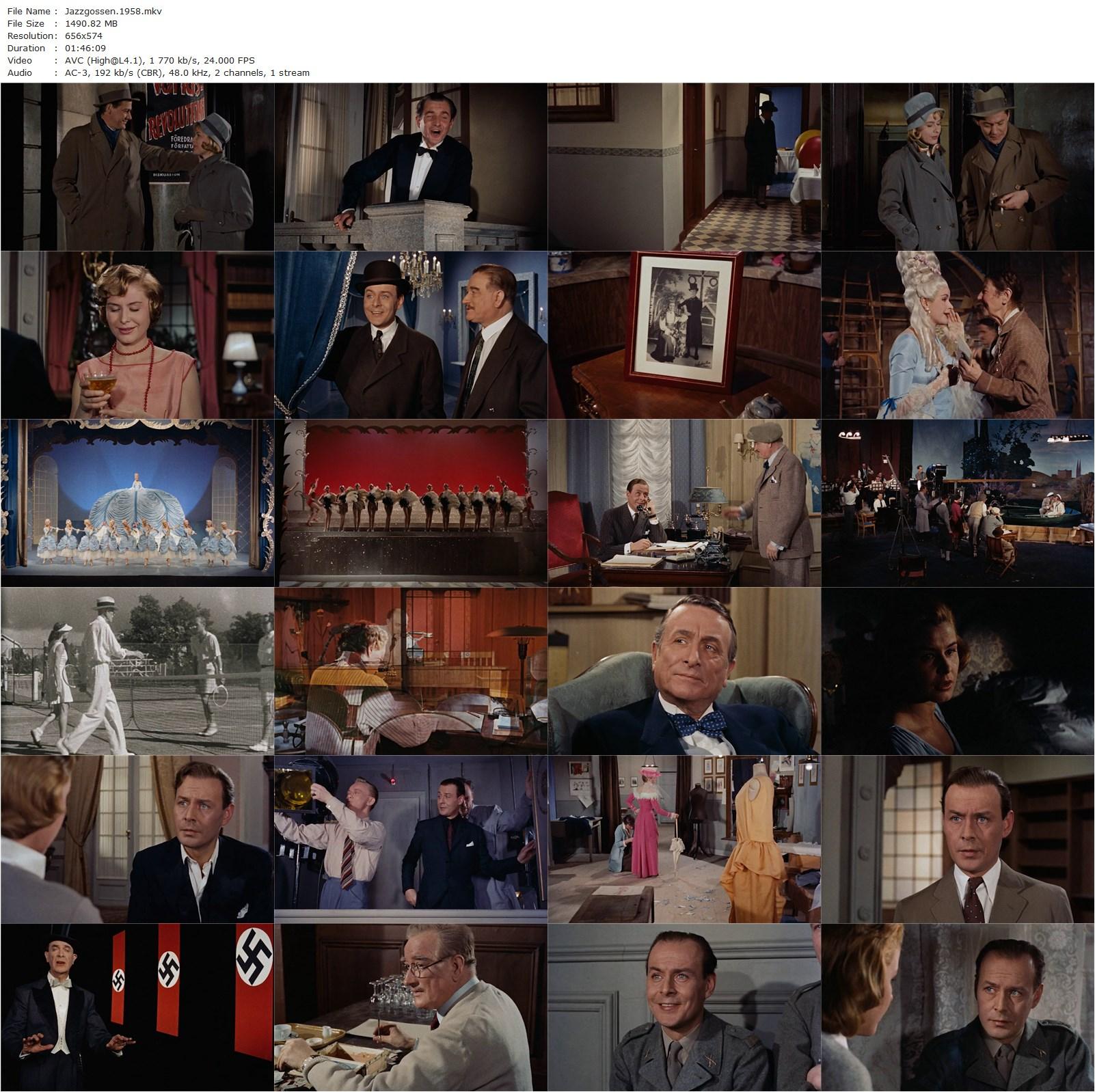 Jazz Boy / Jazzgossen (1958) Maj-Britt Nilsson-poster