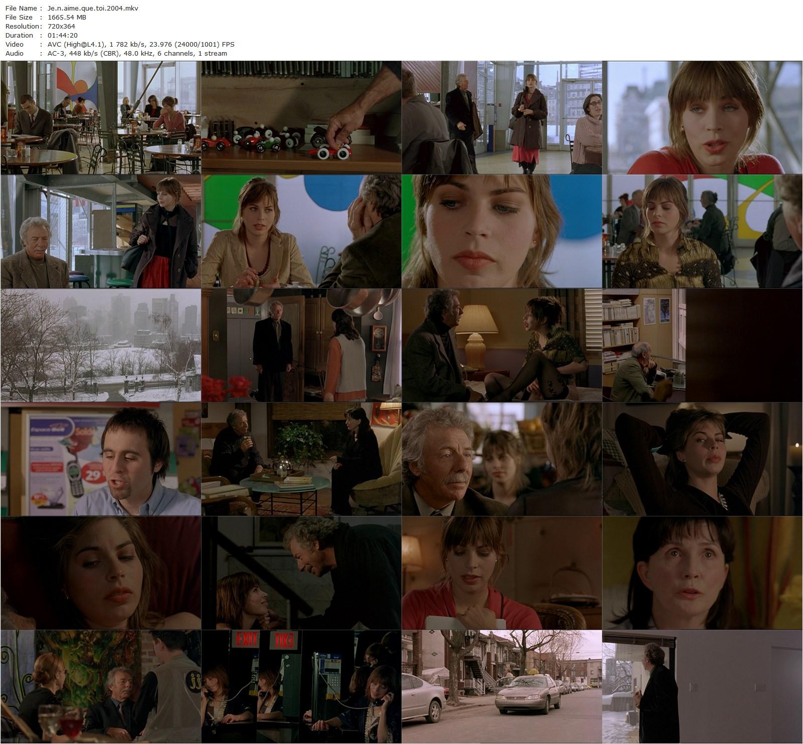 My One Only Love AKA Je n’aime que toi (2004) Claude Fournier, Michel Forget, Noémie Godin-Vigneau, Dorothée Berryman-poster