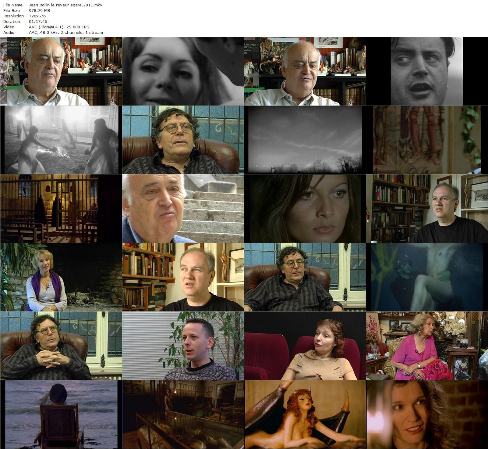 Jean Rollin: The Stray Dreamer AKA Jean Rollin, le rêveur égaré (2011) Damien Aimé Dupont, Yvan Pierre-Kaiser, Jean Rollin, Jean-Pierre Bouyxou, Jean-Loup Philippe-poster