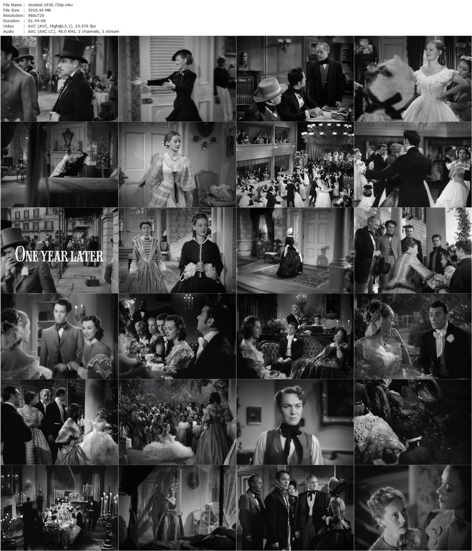 Jezebel (1938) William Wyler, Bette Davis, Henry Fonda, George Brent-poster