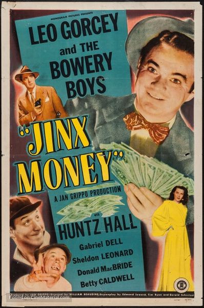 Jinx Money (1948) William Beaudine, Leo Gorcey, Huntz Hall, Gabriel Dell, Crime, Comedy