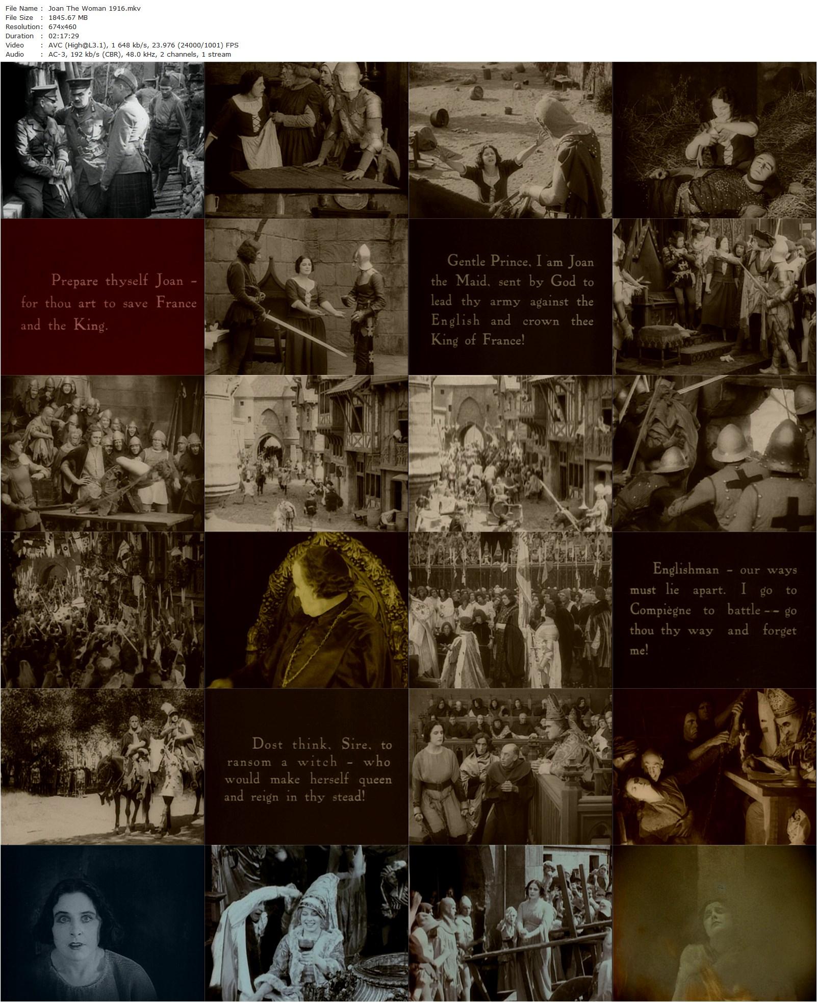 Joan the Woman (1916) Cecil B. DeMille, Geraldine Farrar, Raymond Hatton, Hobart Bosworth-poster