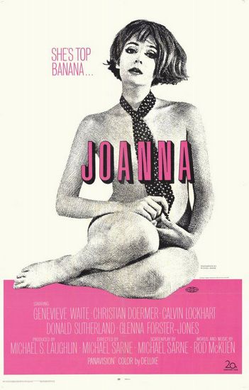 Joanna (1968) Michael Sarne, Geneviève Waïte, Christian Doermer, Calvin Lockhart