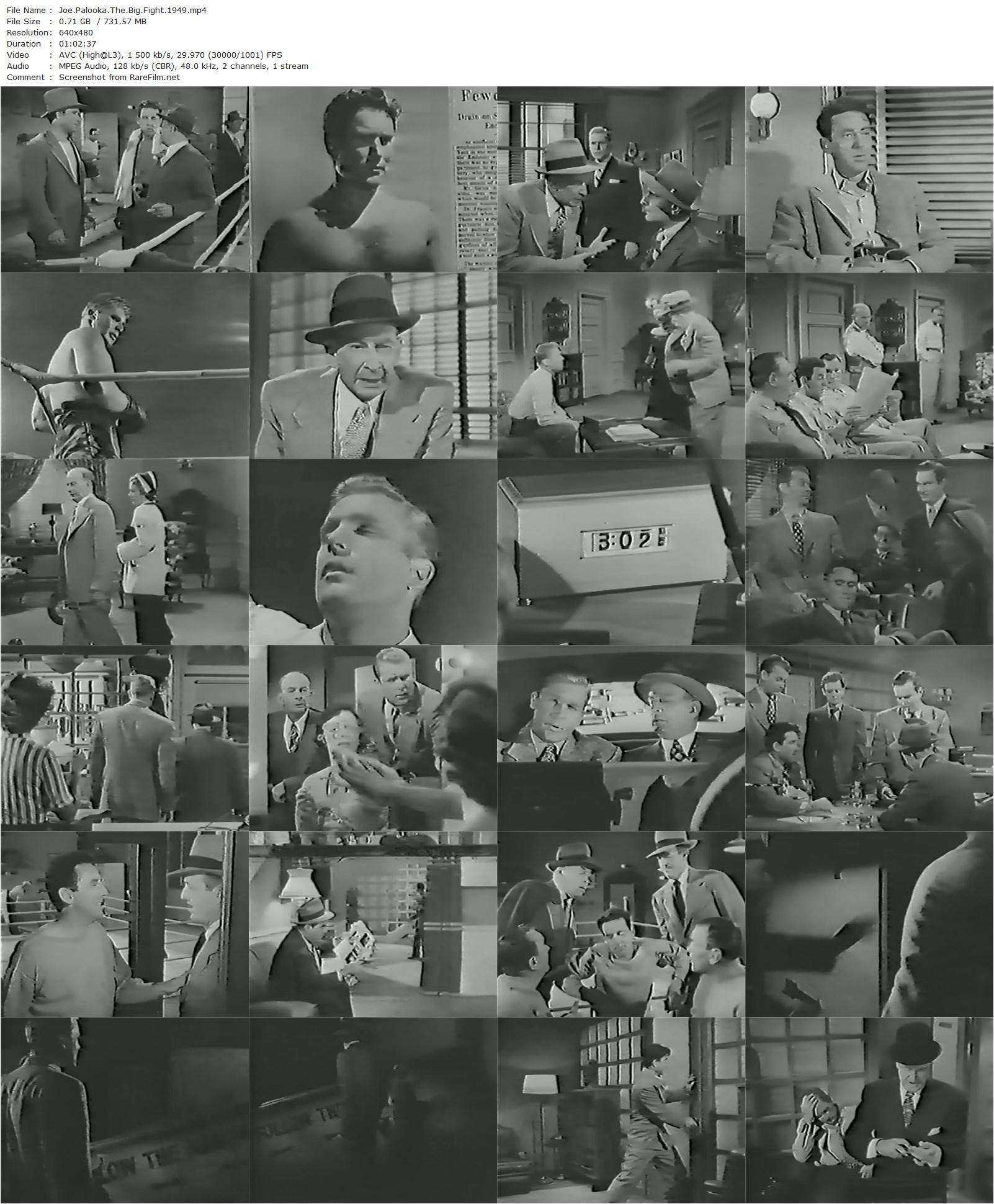 Joe Palooka in the Big Fight (1949) Cy Endfield-poster