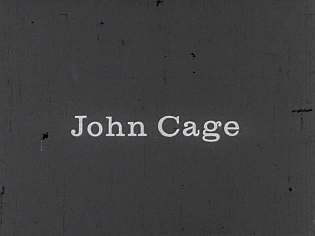 Klaus Wildenhahn – John Cage (1966)