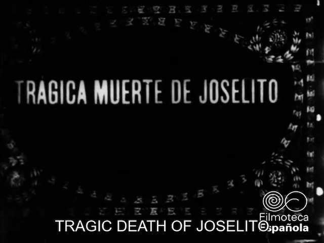 Joselito o La vida y muerte de un matador (1920)
