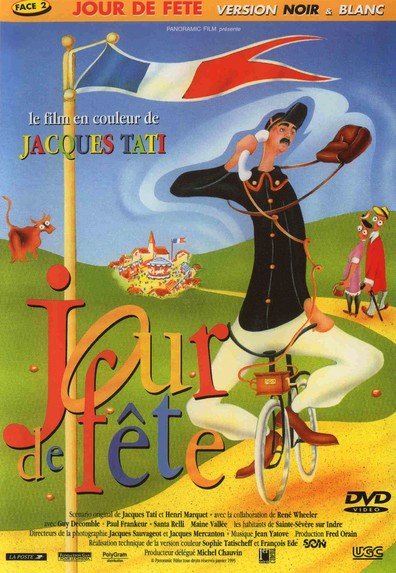 Holiday AKA Jour de fête (1949) Jacques Tati, Guy Decomble, Paul Frankeur