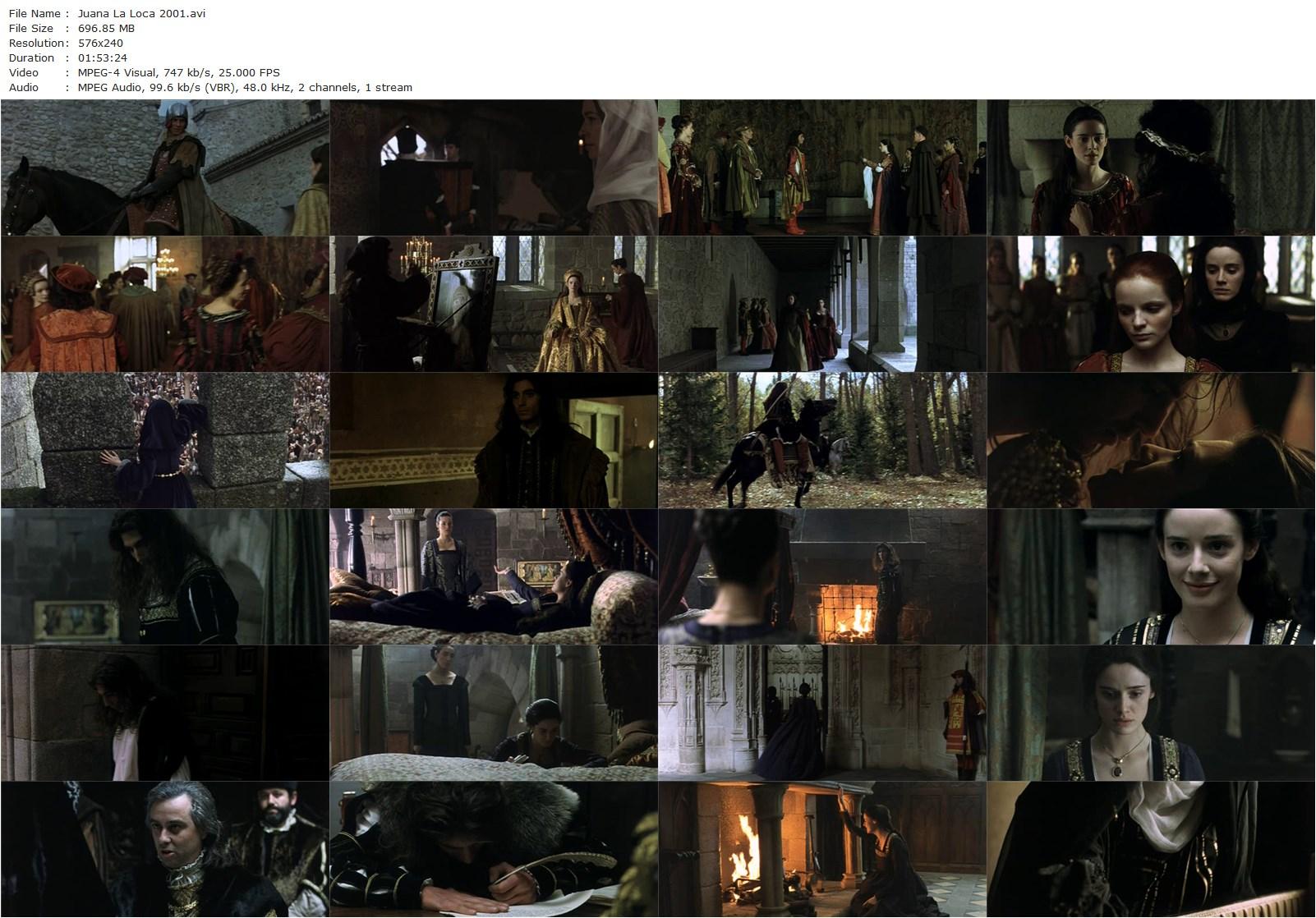 Mad Love AKA Juana la Loca (2001) Vicente Aranda, Pilar López de Ayala, Daniele Liotti, Rosana Pastor-poster