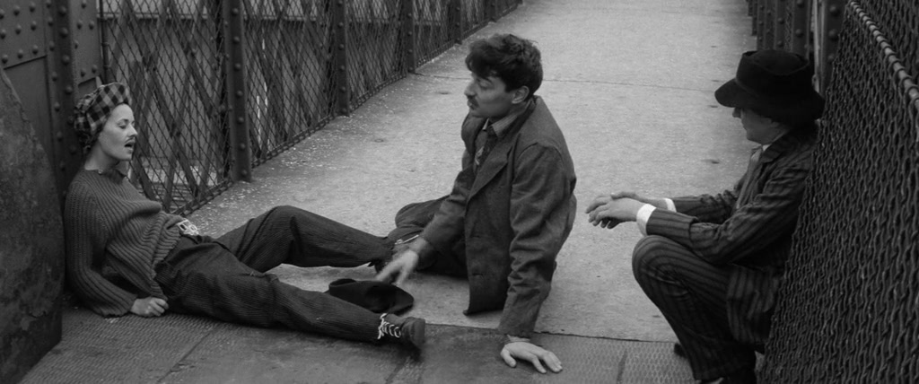 Jules and Jim (1962) François Truffaut, Jeanne Moreau, Oskar Werner, Henri Serre-poster