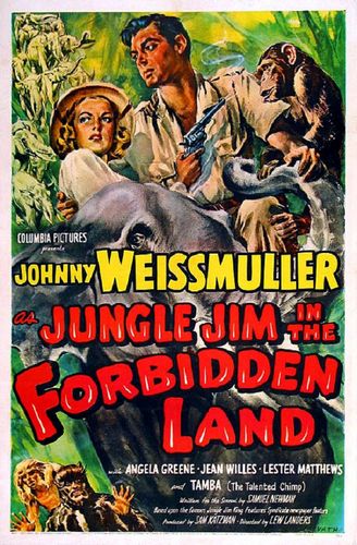 Jungle Jim in the Forbidden Land (1952) Lew Landers, Johnny Weissmuller, Angela Greene, Jean Willes