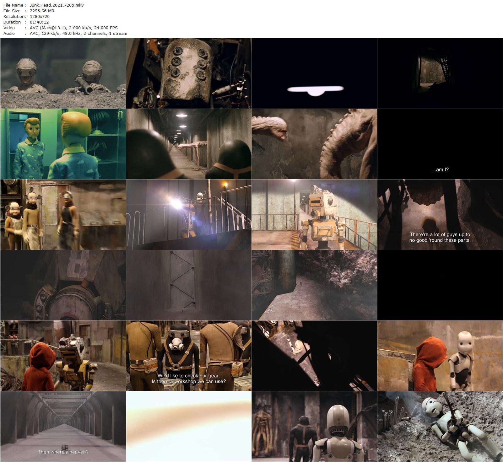 Junk Head (2017) Takahide Hori-poster