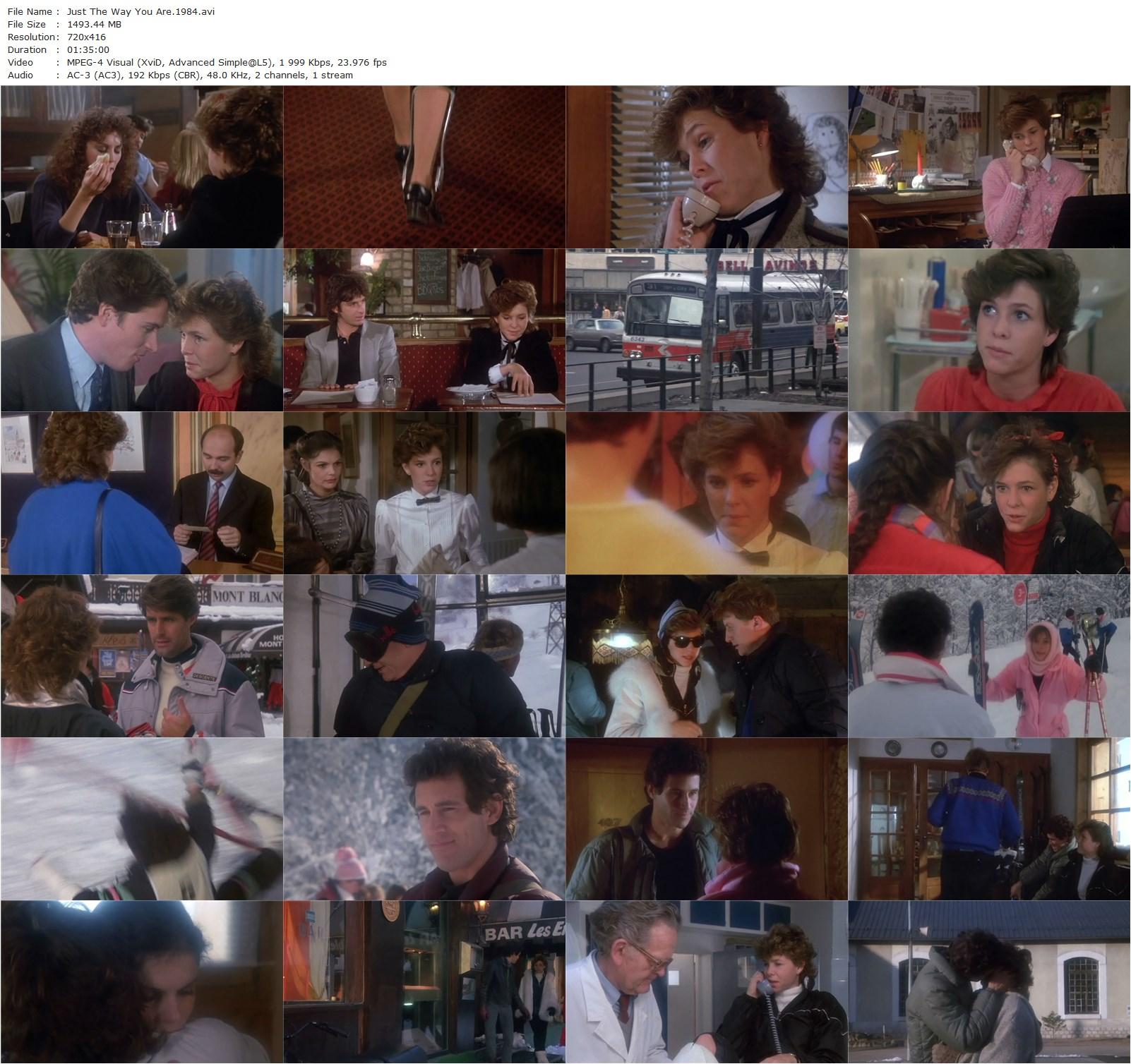 Just the Way You Are (1984) Édouard Molinaro, Kristy McNichol, Michael Ontkean, Kaki Hunter-poster