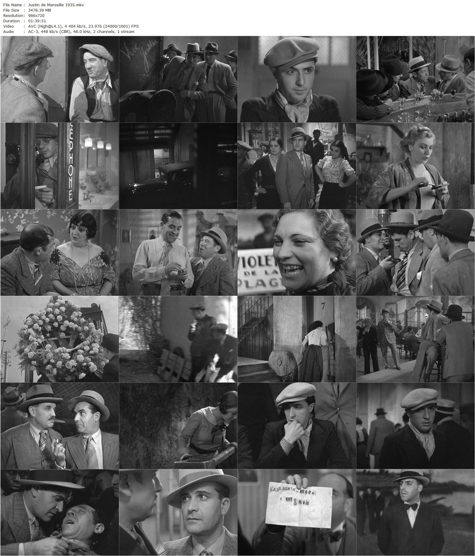 Justin of Marseille (1935) Maurice Tourneur-poster