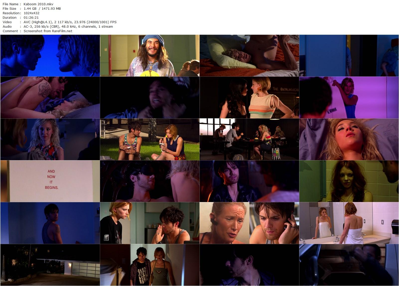 Kaboom (2010) Gregg Araki, Thomas Dekker, Haley Bennett, Chris Zylka-poster