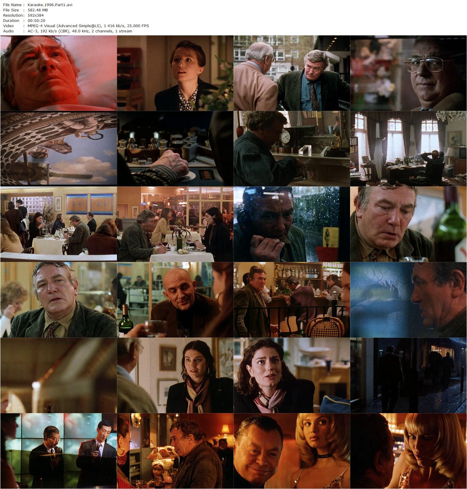 Karaoke (1996) Renny Rye, Albert Finney, Roy Hudd, Richard E. Grant-poster