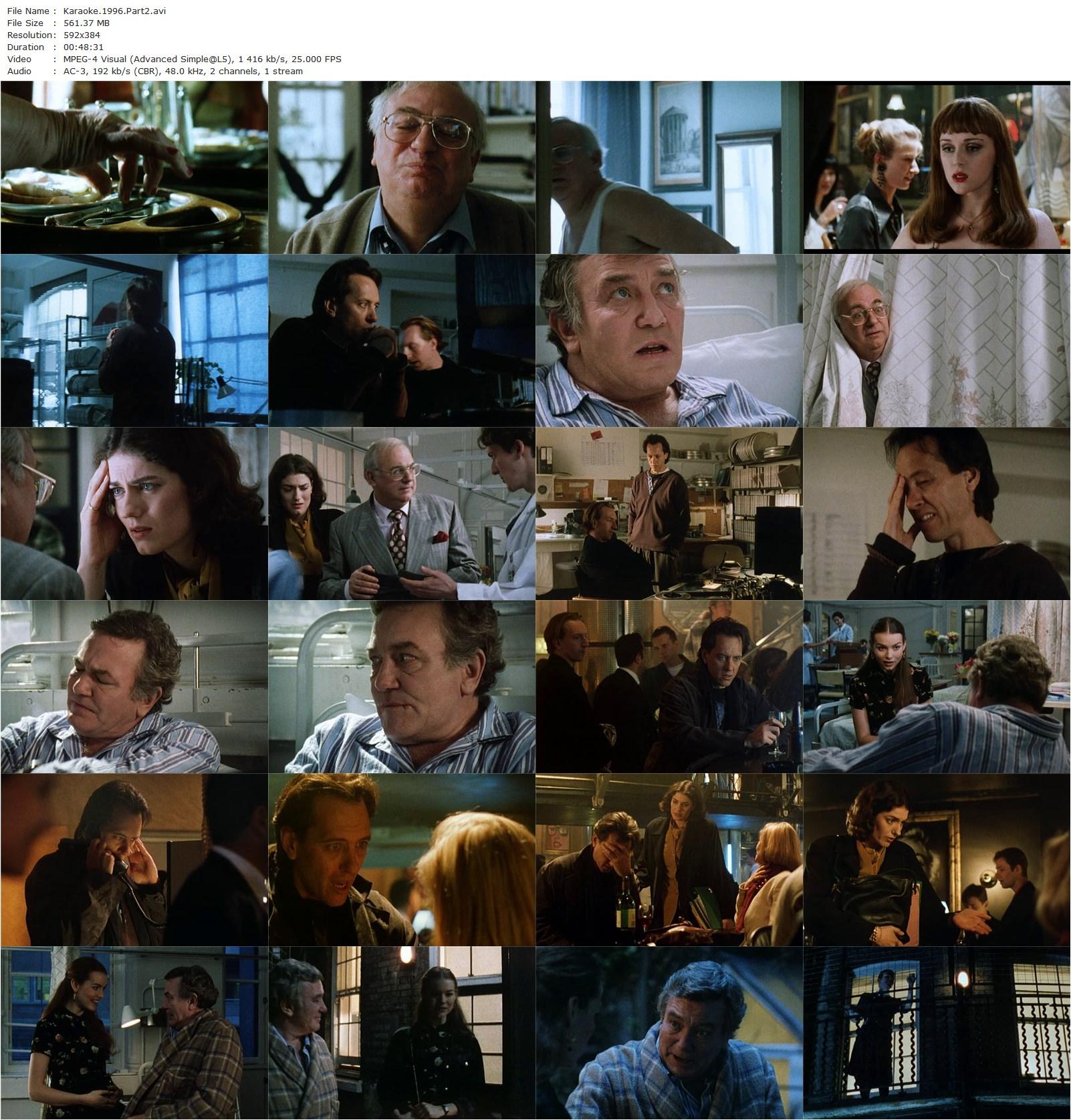 Karaoke (1996) Renny Rye, Albert Finney, Roy Hudd, Richard E. Grant-poster