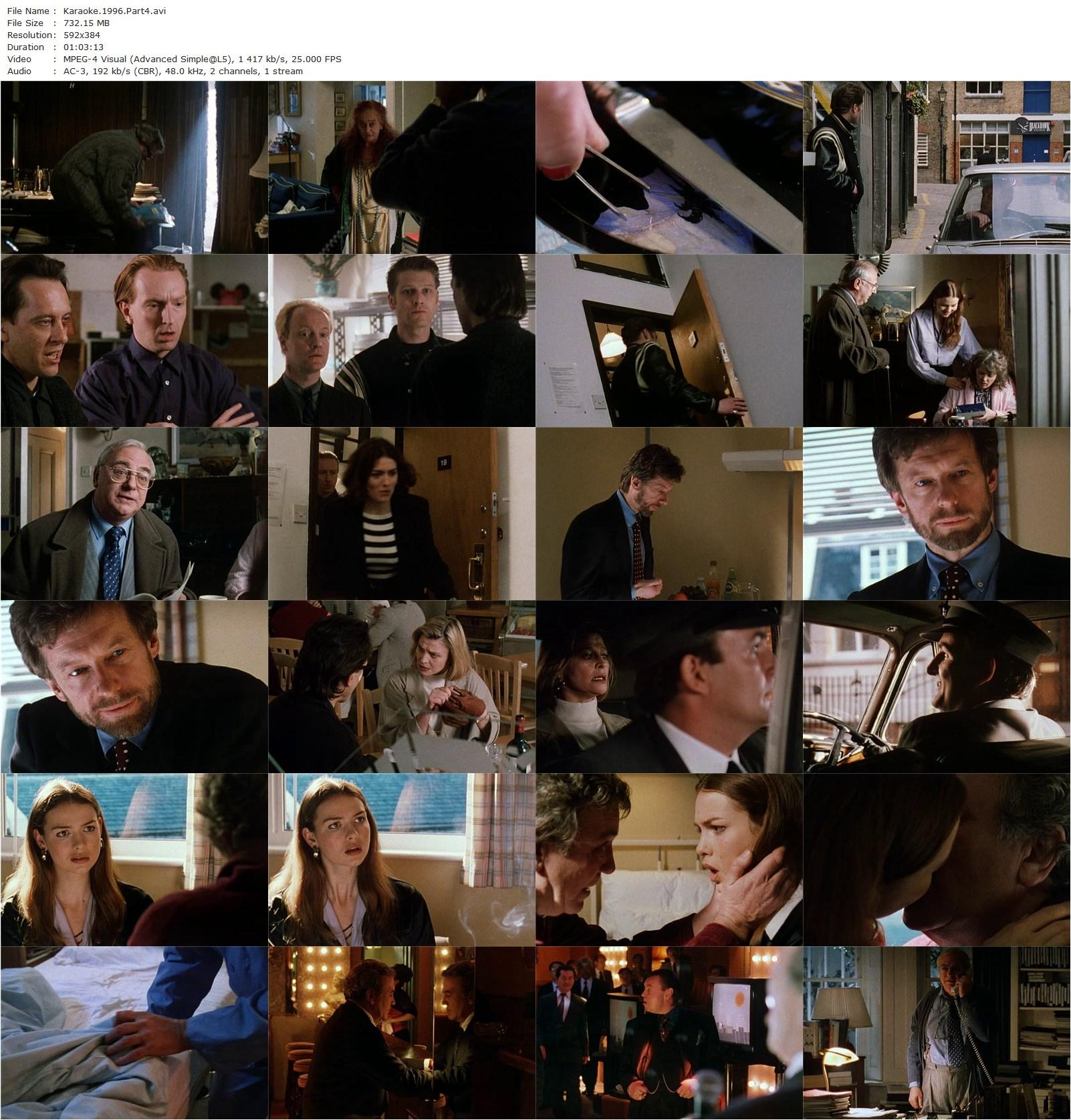Karaoke (1996) Renny Rye, Albert Finney, Roy Hudd, Richard E. Grant-poster