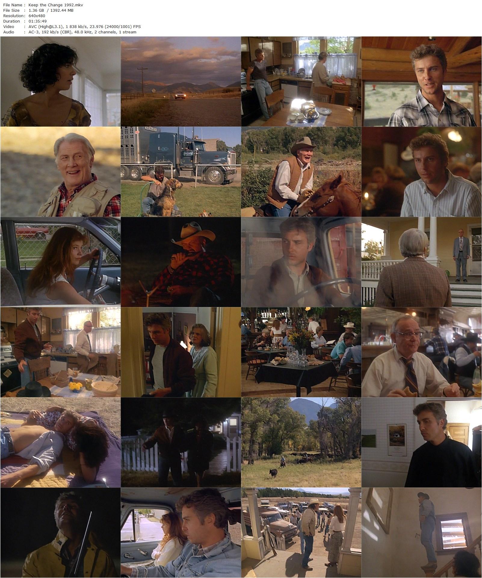 Keep the Change (1992) Andy Tennant, William Petersen, Rachel Ticotin, Lolita Davidovich-poster