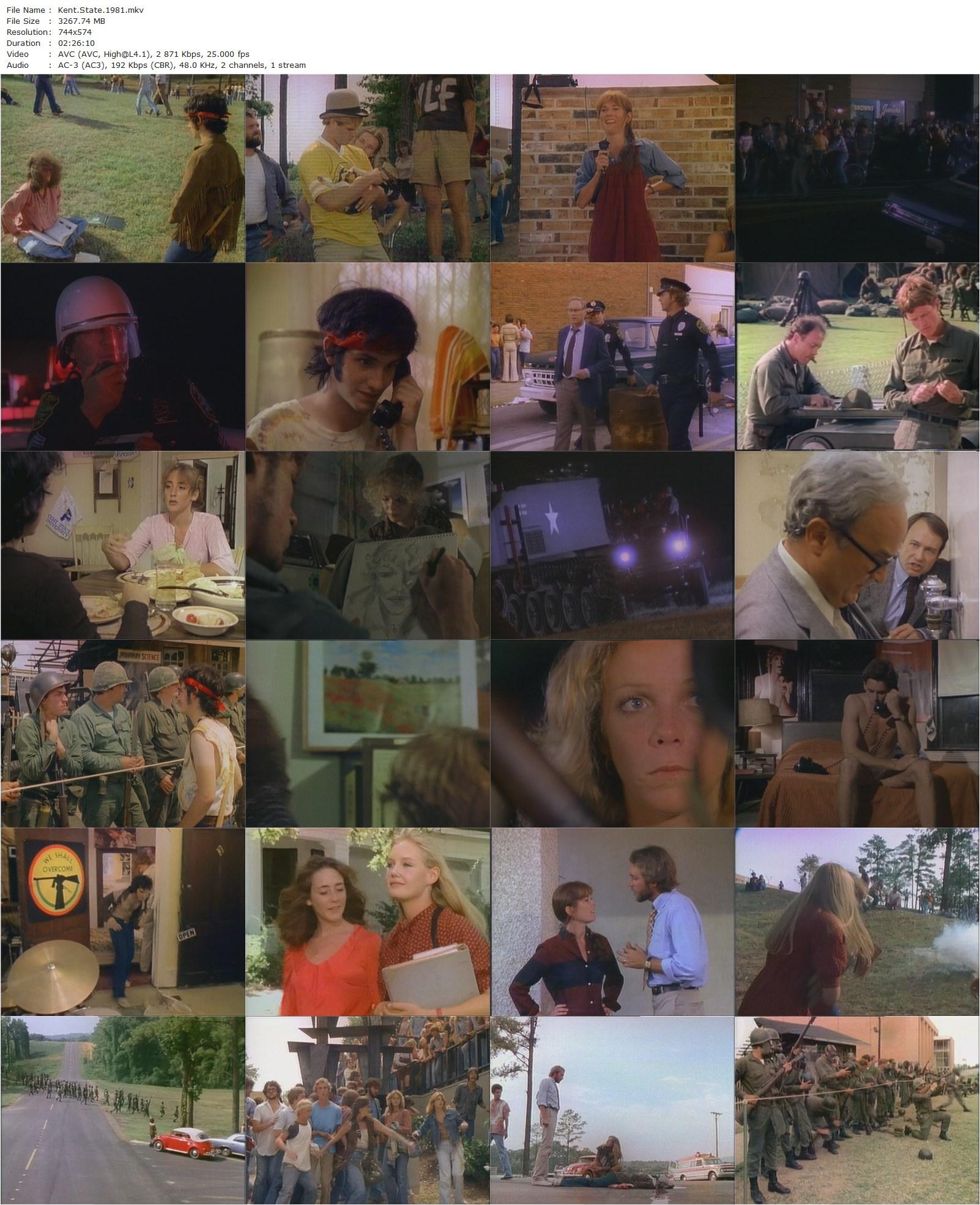 Kent State (1981) James Goldstone, Jane Fleiss, Charley Lang, Talia Balsam-poster