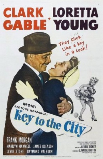 Key to the City (1950) George Sidney, Clark Gable, Loretta Young, Frank Morgan
