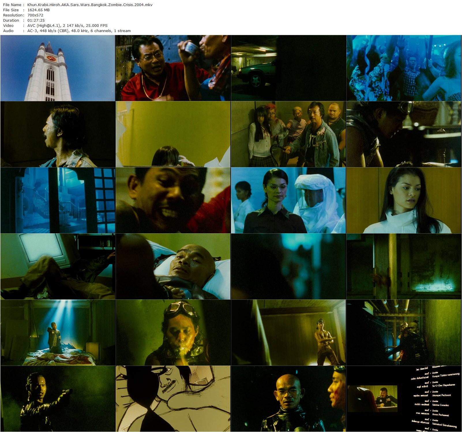Sars Wars: Bangkok Zombie Crisis AKA Khun krabii hiiroh (2004) Taweewat Wantha, Suthep Po-ngam, Supakorn Kitsuwon, Phintusuda Tunphairao-poster