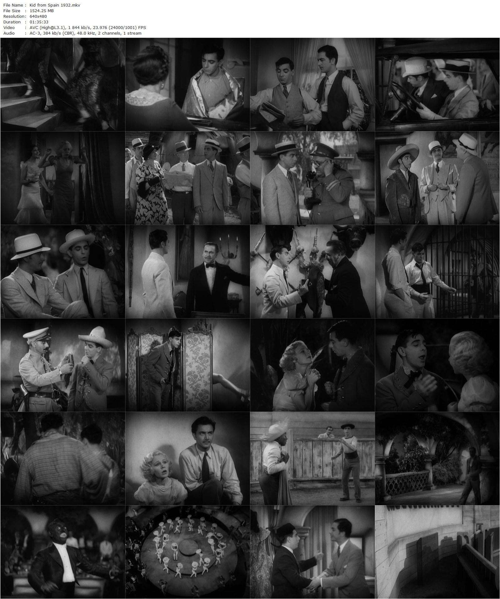 The Kid from Spain (1932) Leo McCarey, Eddie Cantor, Lyda Roberti, Robert Young-poster