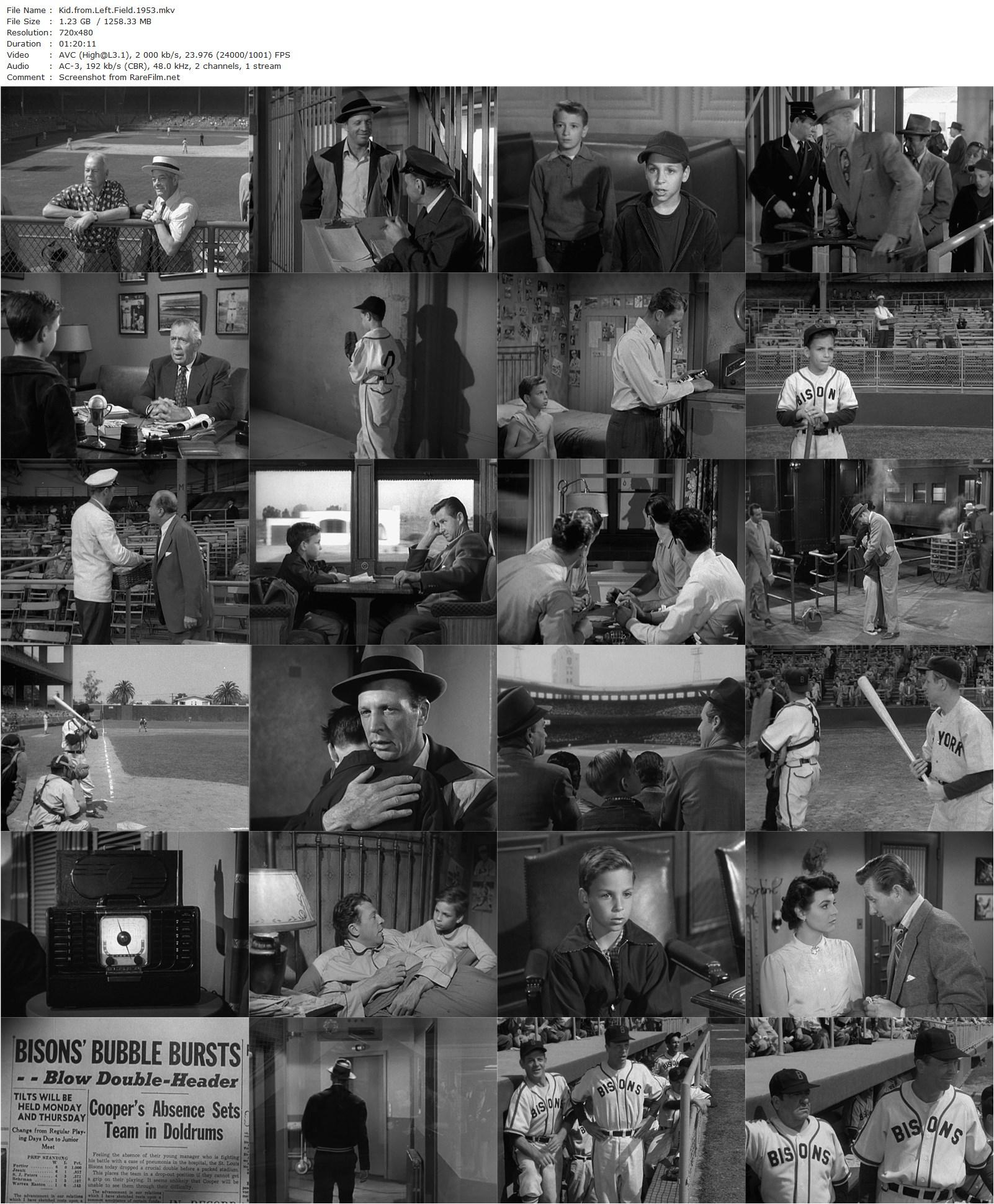 The Kid from Left Field (1953) Harmon Jones-poster