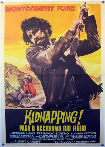 Twenty Thousand Dollars for Seven / Kidnapping! Paga o uccidiamo tuo figlio (1969) Alberto Cardone, Brett Halsey, Germano Longo, Aurora Bautista