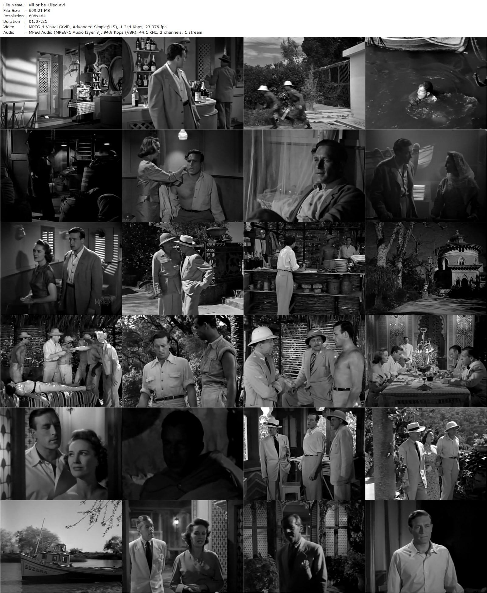 Kill or Be Killed (1950) Max Nosseck, Lawrence Tierney, George Coulouris, Marissa O’Brien-poster