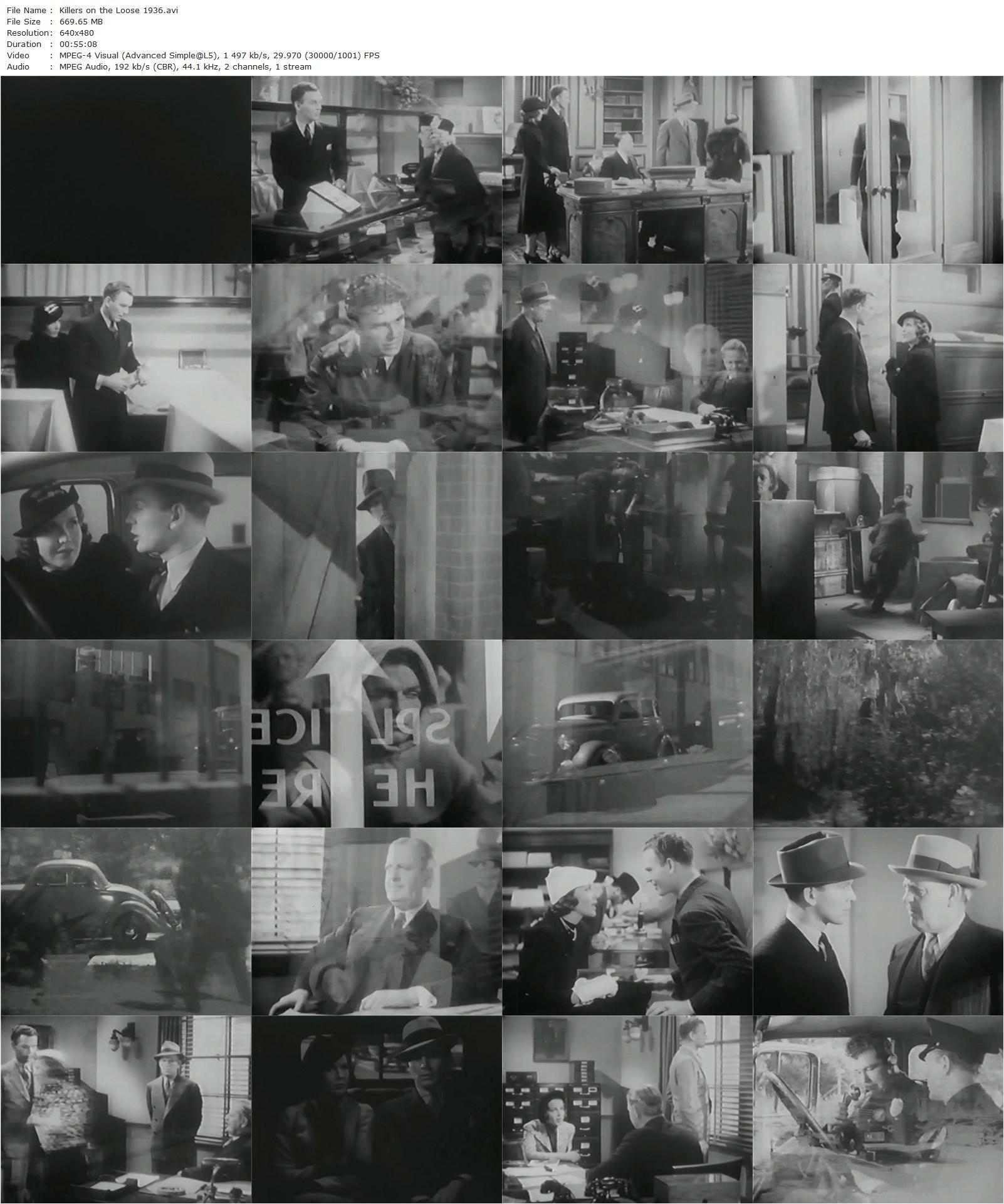 Killer at Large (1936) David Selman, Mary Brian, Russell Hardie, George McKay-poster