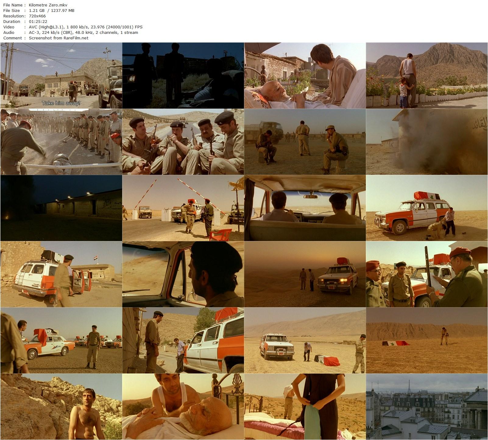 Kilomètre zéro (2005) Hiner Saleem, Nazmi Kirik, Eyam Ekrem, Belçim Bilgin-poster