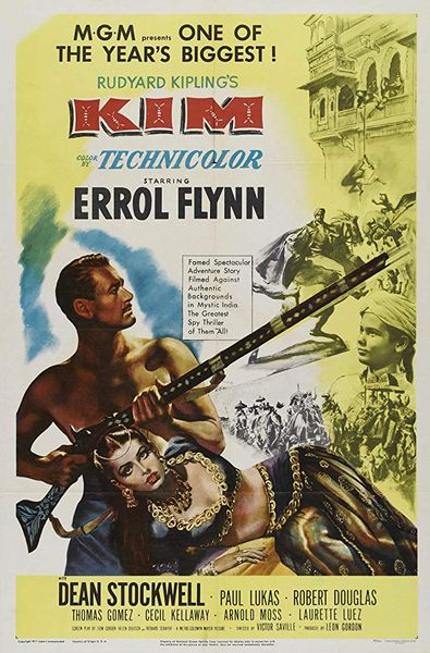 Kim (1950) Victor Saville, Errol Flynn, Dean Stockwell, Paul Lukas