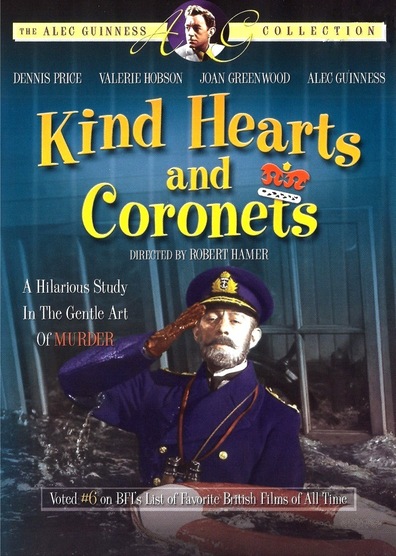 Kind Hearts and Coronets (1949) Robert Hamer, Dennis Price, Alec Guinness, Valerie Hobson