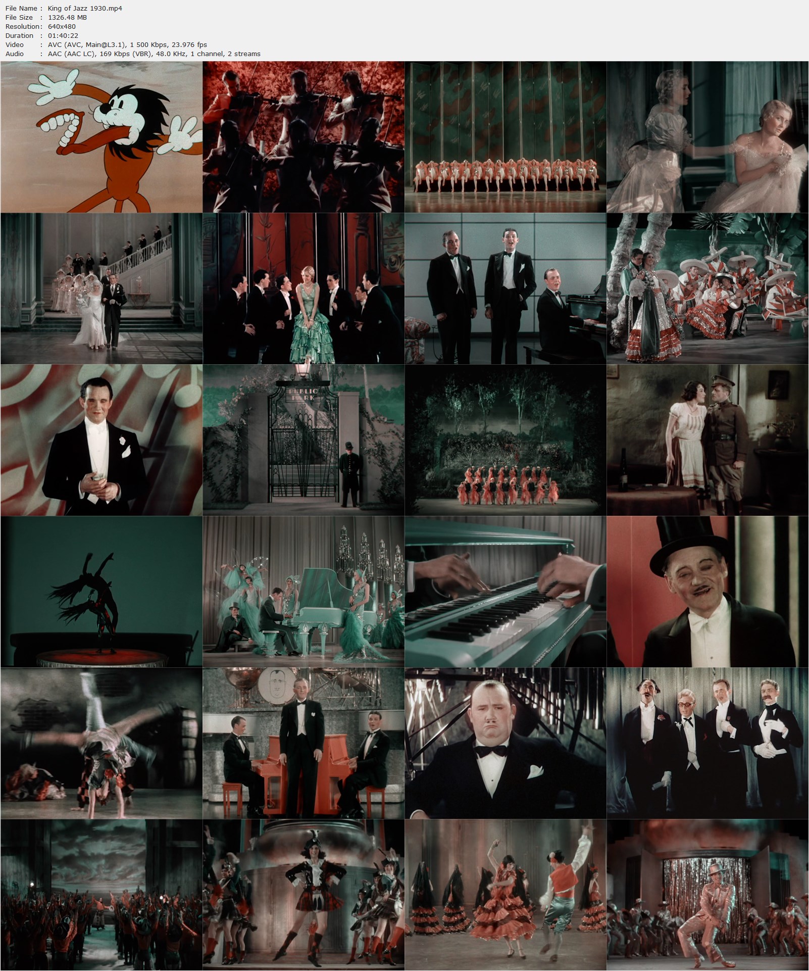 King of Jazz (1930) John Murray Anderson, Paul Whiteman, John Boles, Laura La Plante-poster