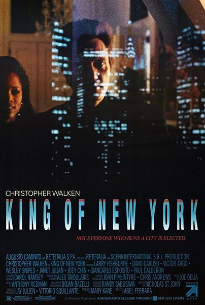 King of New York (1990) Abel Ferrara, Christopher Walken, David Caruso, Laurence Fishburne, Action, Crime, Thriller