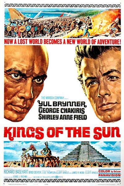 Kings of the Sun (1963) J. Lee Thompson, Yul Brynner, George Chakiris, Shirley Anne Field, Adventure, Drama, History, Thriller