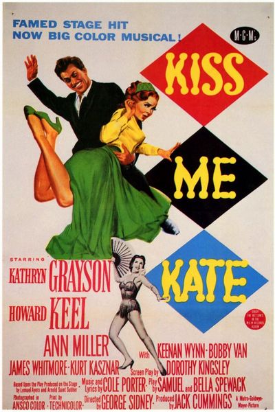 Kiss Me Kate (1953) George Sidney, Kathryn Grayson, Howard Keel, Ann Miller