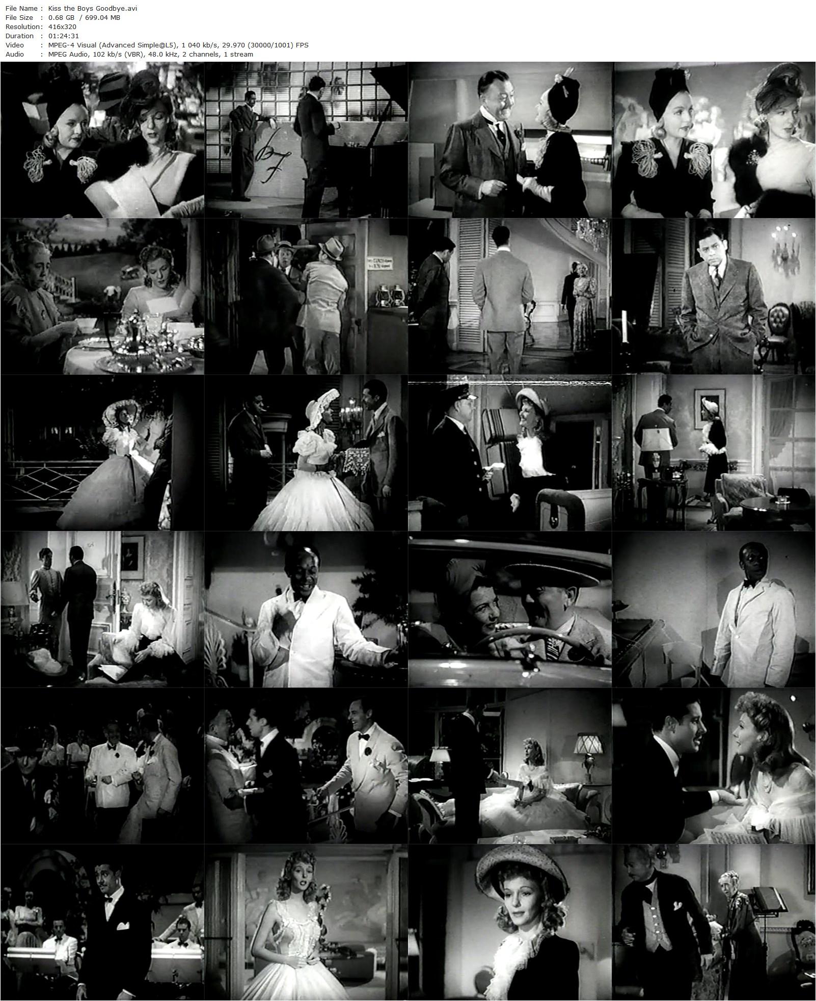 Kiss the Boys Goodbye (1941) Victor Schertzinger-poster