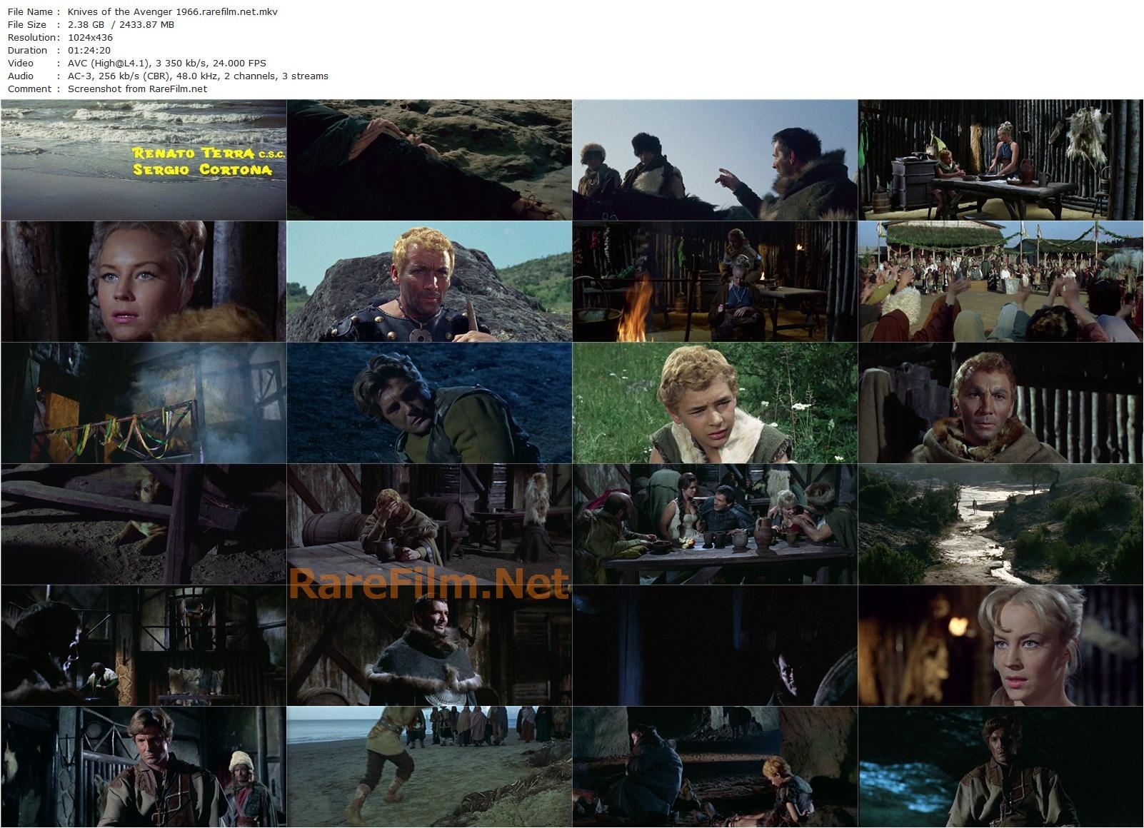 Knives of the Avenger / I coltelli del vendicatore (1966) Mario Bava, Cameron Mitchell, Fausto Tozzi, Giacomo Rossi Stuart-poster