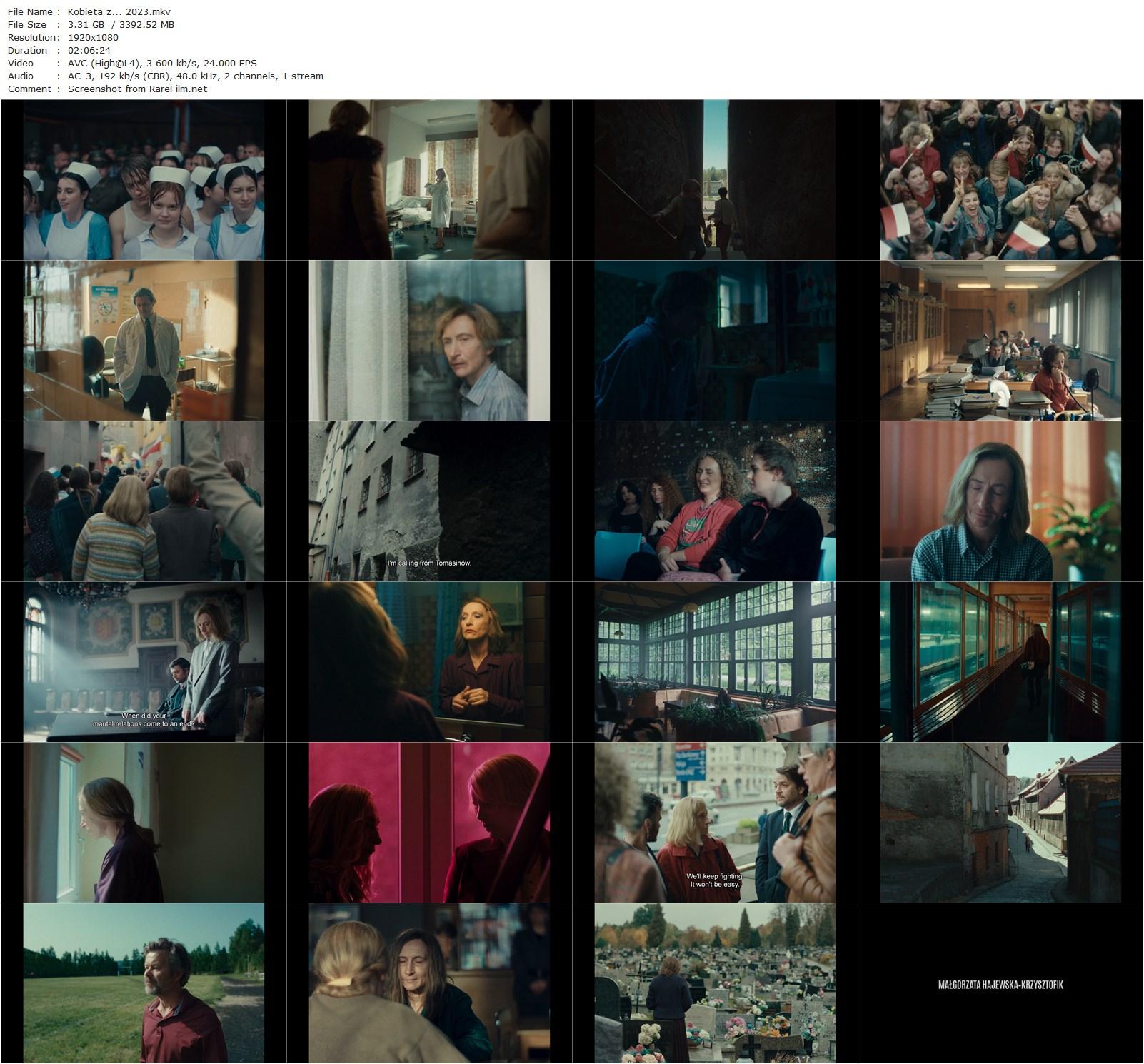 Woman of… / Kobieta z… (2023) Michal Englert, Malgorzata Szumowska, Malgorzata Hajewska-Krzysztofik, Joanna Kulig, Mateusz Wieclawek-poster