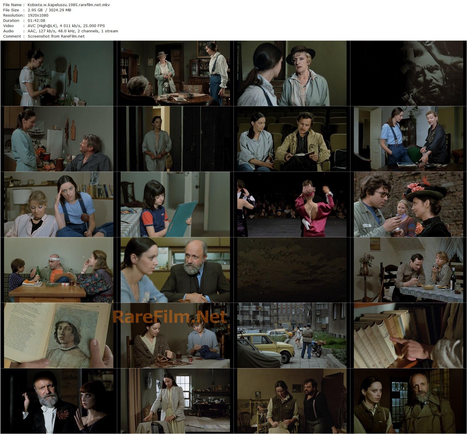 Woman in a Hat / Kobieta w kapeluszu (1985) Stanislaw Rózewicz, Hanna Mikuc, Maria Czubasiewicz, Barbara Dziekan-poster