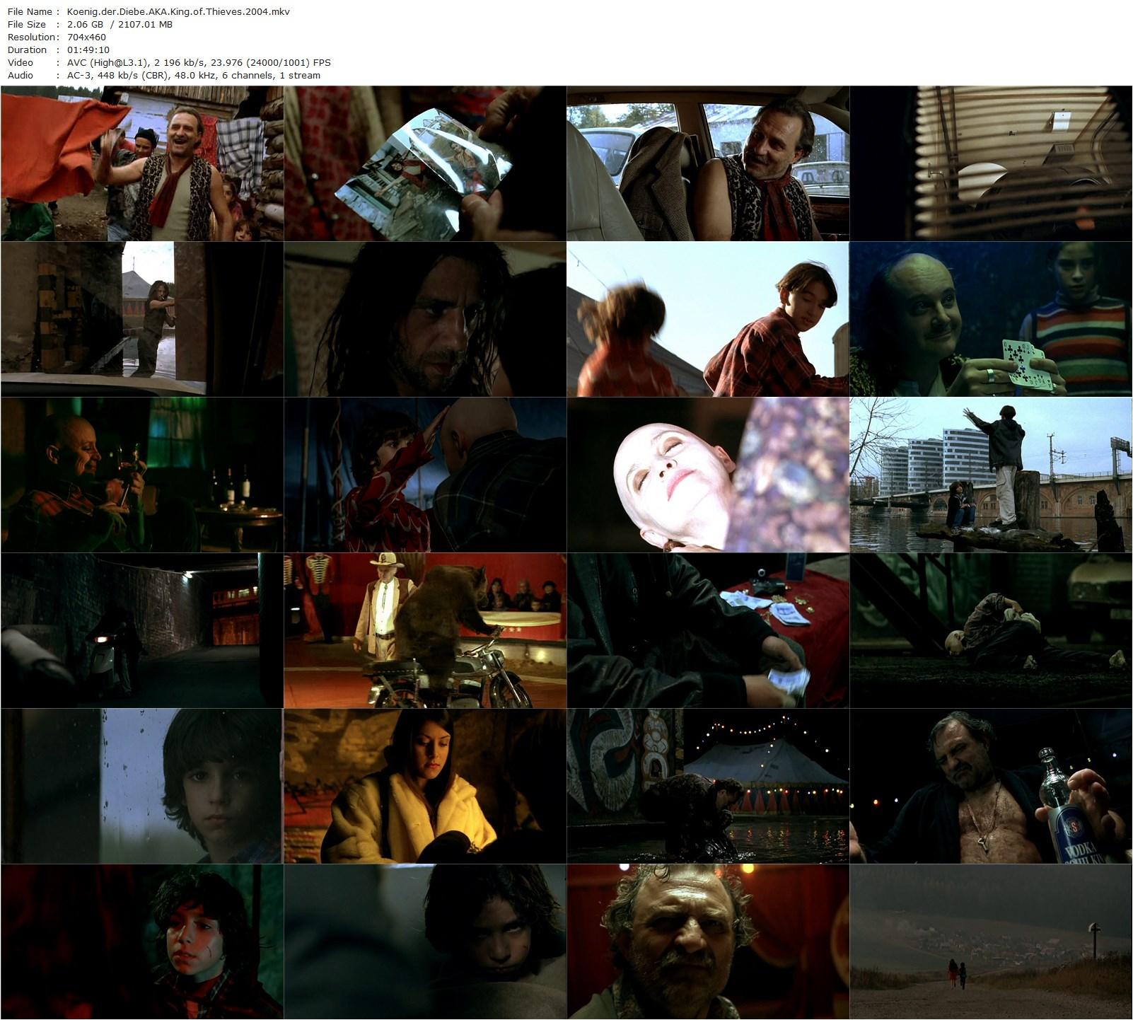 King of Thieves AKA König der Diebe (2004) Ivan Fíla, Lazar Ristovski, Iakov Kultiasov, Katharina Thalbach-poster
