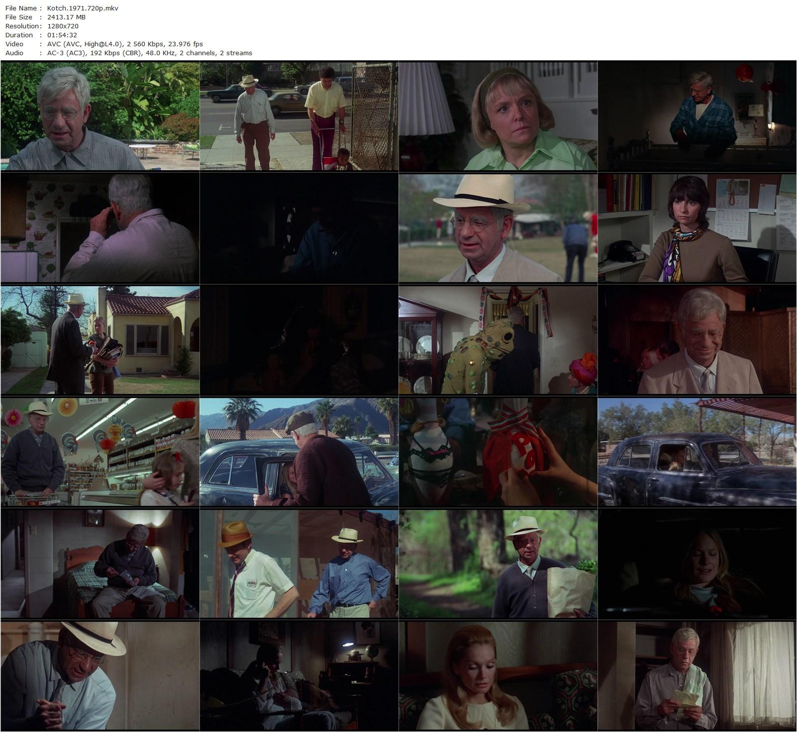 Kotch (1971) Jack Lemmon, Walter Matthau, Deborah Winters, Felicia Farr-poster