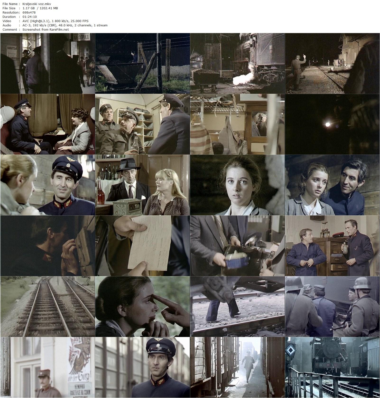 The Train to Kraljevo / Kraljevski voz (1981) Aleksandar Djordjevic, Ljubisa Samardzic, Zvonko Lepetic, Sanja Vejnovic-poster